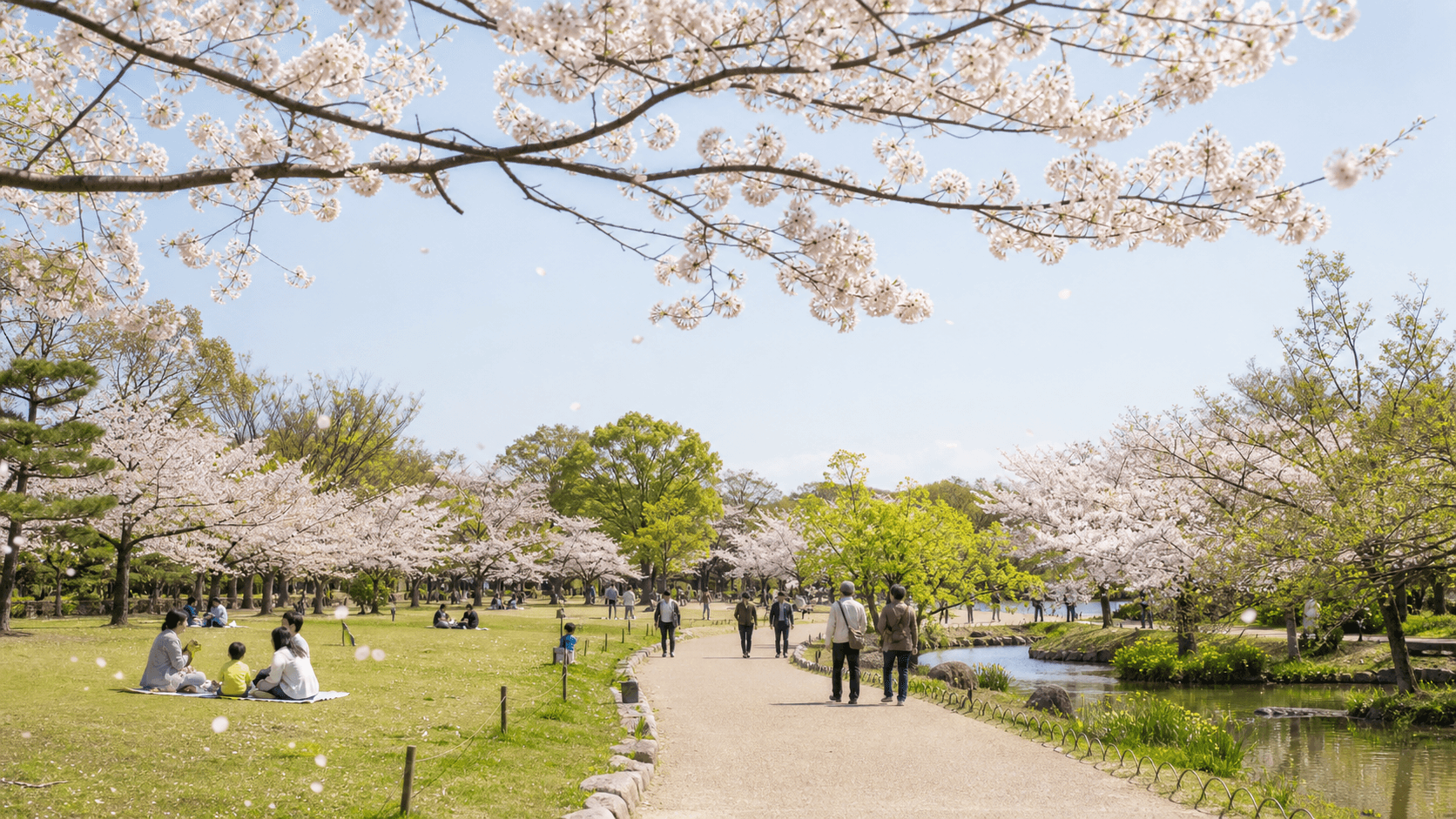 高槻城公園 春の桜まつり